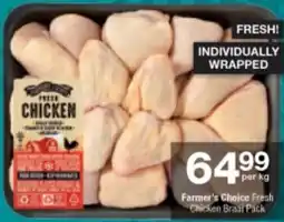 Checkers Farmer's Choice Fresh Chicken Braai Pack offer