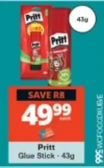 Checkers Pritt Glue Stick offer