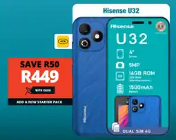 Checkers Hisense U32 offer