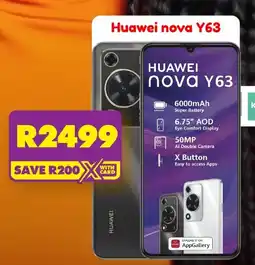 Checkers Huawei nova Y63 offer
