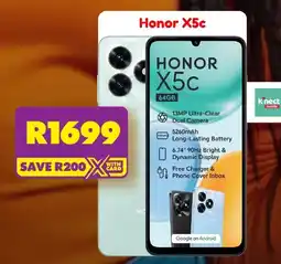 Checkers Honor X5c offer