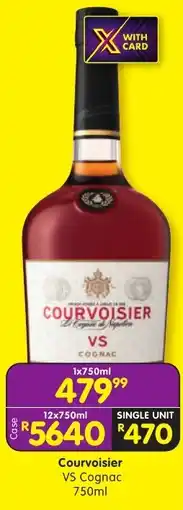 Shoprite Liquor Courvoisier VS Cognac offer