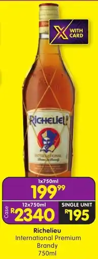 Shoprite Liquor Richelieu International Premium Brandy offer