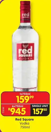 Shoprite Liquor Red Square Vodka offer