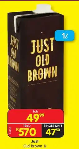 Shoprite Liquor Just Old Brown offer