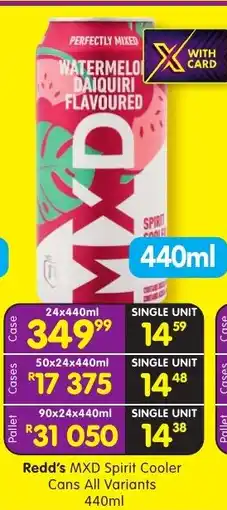 Shoprite Liquor Redd's MXD Spirit Cooler offer