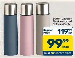 Pick n Pay Hypermarket 500ml Vacuum Flask Assorted offer
