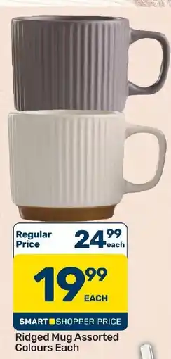 Pick n Pay Hypermarket Ridged Mug Assorted offer