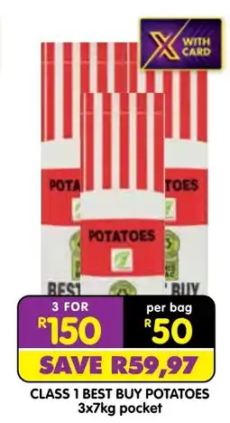 Shoprite BEST BUY POTATOES offer