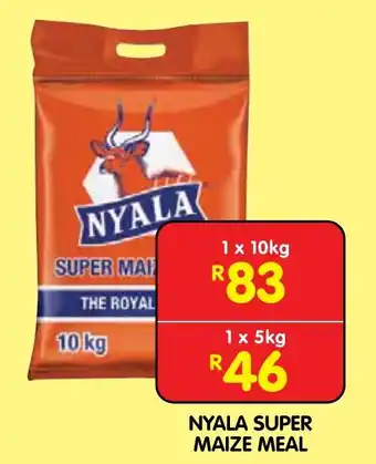Shoprite NYALA SUPER MAIZE MEAL offer