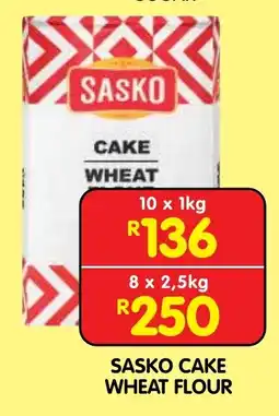Shoprite SASKO CAKE WHEAT FLOUR offer