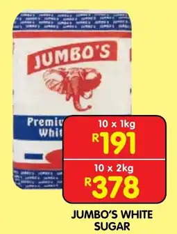 Shoprite JUMBO'S WHITE SUGAR offer