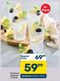 Pick n Pay Hypermarket Drinking Glasses 4-Pack offer