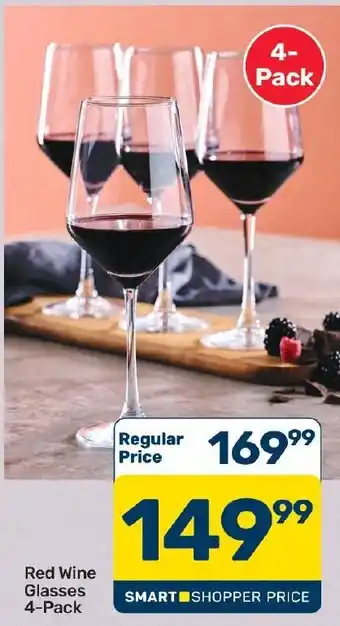 Red Wine Glasses 4-Pack