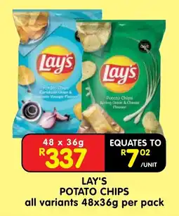 Shoprite LAY'S POTATO CHIPS offer