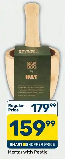 Pick n Pay Hypermarket BAMBOO by DAY Mortar with Pestle offer