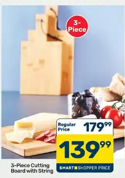 Pick n Pay Hypermarket 3-Piece Cutting Board with String offer