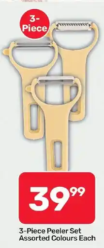 Pick n Pay Hypermarket 3-Piece Peeler Set Assorted offer