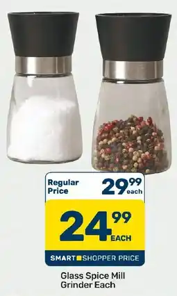 Pick n Pay Hypermarket Glass Spice Mill Grinder offer