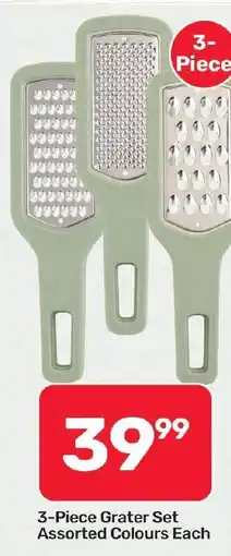 Pick n Pay Hypermarket 3-Piece Grater Set Assorted offer