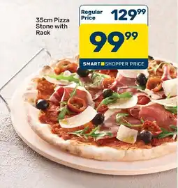Pick n Pay Hypermarket 35cm Pizza Stone with Rack offer
