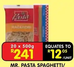 Shoprite Mr. Pasta Spaghetti offer