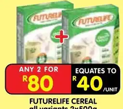 Shoprite FUTURELIFE CEREAL offer