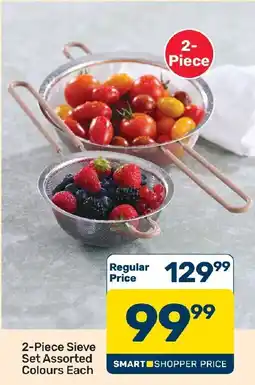 Pick n Pay Hypermarket 2-Piece Sieve Set Assorted offer