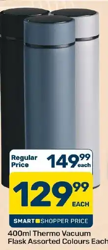 Pick n Pay Hypermarket 400ml Thermo Vacuum Flask Assorted offer