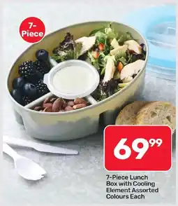 Pick n Pay Hypermarket 7-Piece Lunch Box with Cooling Element Assorted offer