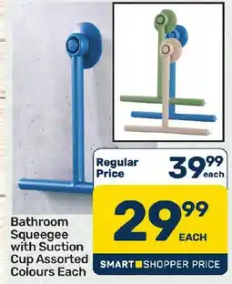 Pick n Pay Hypermarket Bathroom Squeegee with Suction Cup Assorted offer