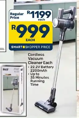 Pick n Pay Hypermarket DAY Cordless Vacuum Cleaner offer