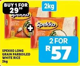 Usave Spekko Long Grain Parboiled White Rice offer