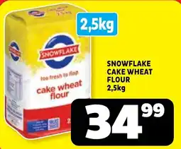 Usave SNOWFLAKE CAKE WHEAT FLOUR offer