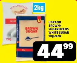 Usave UBRAND BROWN/SUGARFIELDS WHITE SUGAR offer