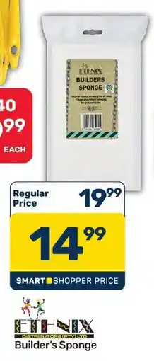 Pick n Pay Hypermarket ETHNIX Builder's Sponge offer