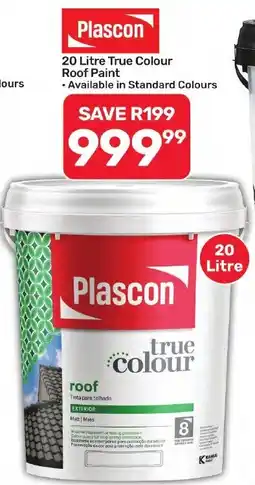 Pick n Pay Hypermarket Plascon True Colour Roof Paint offer