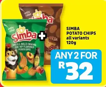 Usave Simba Potato Chips offer