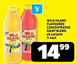 Usave WILD ISLAND Flavoured Concentrated Dairy Blend offer