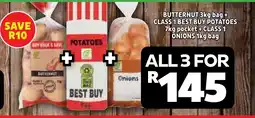 Usave Butternut Potatoes Onions offer