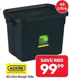 Pick n Pay Hypermarket Addis 45 Litre Rough Tote offer