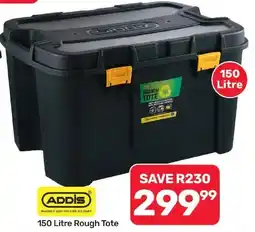 Pick n Pay Hypermarket Addis 150 Litre Rough Tote offer