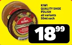 Usave KIWI QUALITY SHOE POLISH offer