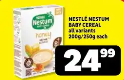 Usave Nestlé Nestum Baby Cereal offer