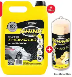 Pick n Pay Hypermarket Moto Quip Car Shampoo Plus PVA Sandard Chamios offer