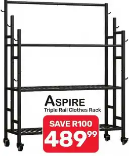 Pick n Pay Hypermarket ASPIRE Triple Rail Clothes Rack offer