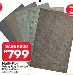 Pick n Pay Hypermarket Multi-Flor Galaxy Rug Assorted offer