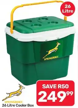 Pick n Pay Hypermarket Springboks 26 Litre Cooler Box offer
