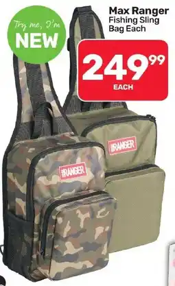 Pick n Pay Hypermarket Max Ranger Fishing Sling Bag offer