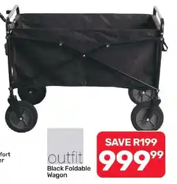 Pick n Pay Hypermarket outfit Black Foldable Wagon offer